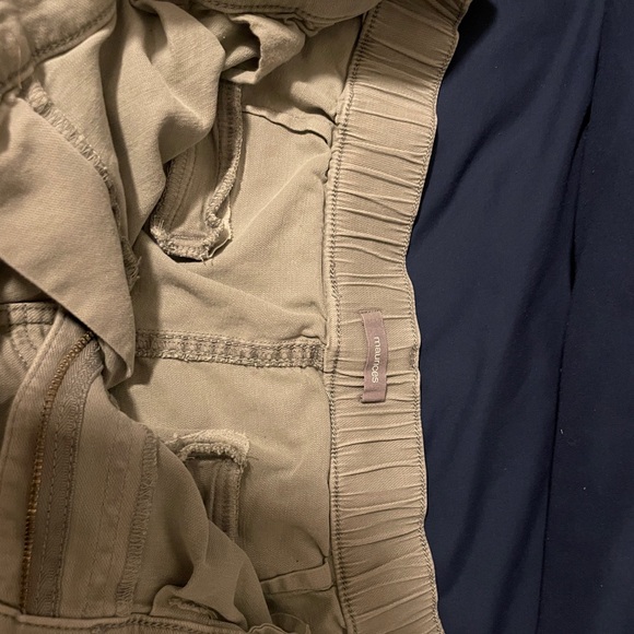 Green paper bag shorts - Picture 5 of 7